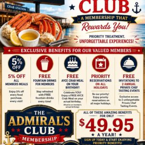 Admiral’s Club Membership